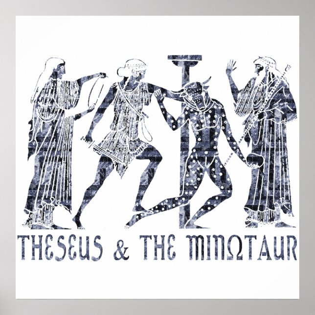 Theseus & The Minotaur Poster (Front)