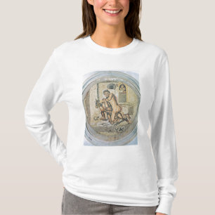 Theseus wrestling with the Minotaur T-Shirt