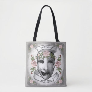Thespian Actor Masks Tote Bag