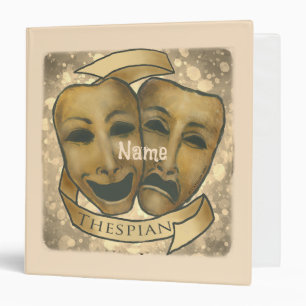 Thespian Masks Actor binder
