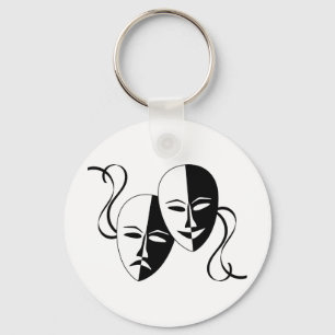 Thespian Masks Keychain