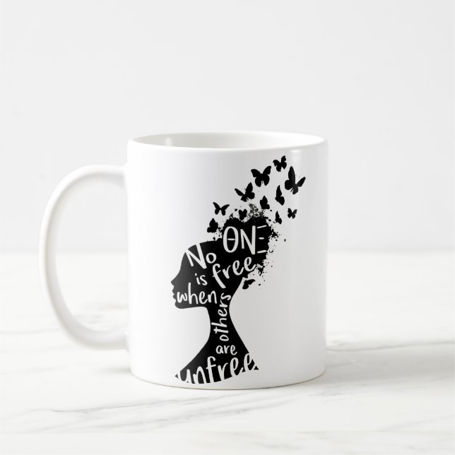 Theta Nu Xi "Unfree" Mug (Left)