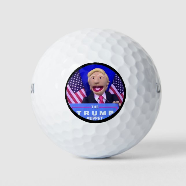 TheTrumpPuppet Balls (For Golf) 12 count box (Front)