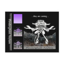 They Are Coming Postcard