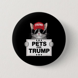 They Are Eating The Cats Trump Save Our Pets  2 Inch Round Button