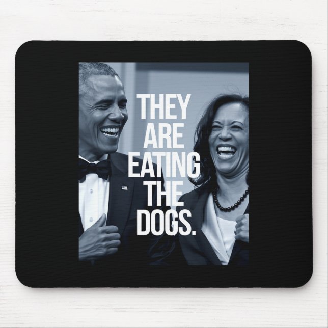They Are Eating The Dogs  Mouse Pad (Front)