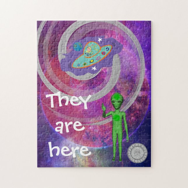 They Are Here  Jigsaw Puzzle (Vertical)