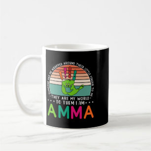 They Are My World To Them I Am Amma Coffee Mug