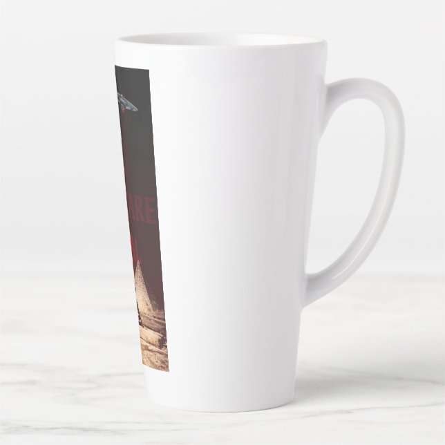 THEY ARE REAL (ALIEN BELIEVER) LATTE MUG (Right)