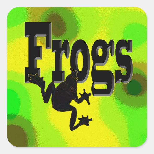 They Call Me Frog, Stickers (Front)
