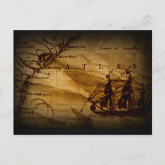 They Came By Sea Postcard