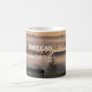 They Can Motivational Quote Mug