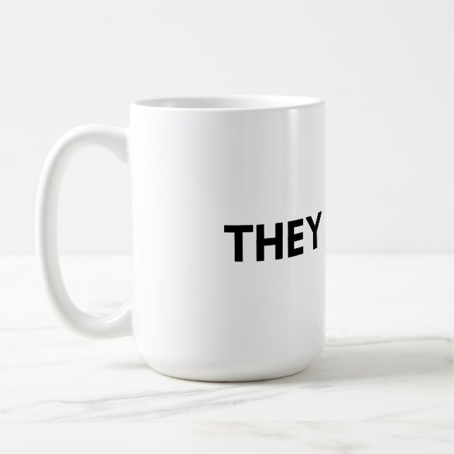 they coffee mug (Left)