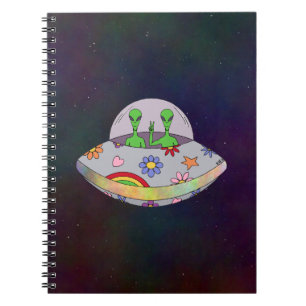 They Come in Peace UFO Notebook