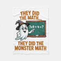 They Did Monster Math Teacher Halloween Costume Pr