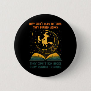 They Didn't N Books 2 Inch Round Button