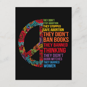 They Didn't Stop Abortion They Stopped Safe Femini Enclosure Card