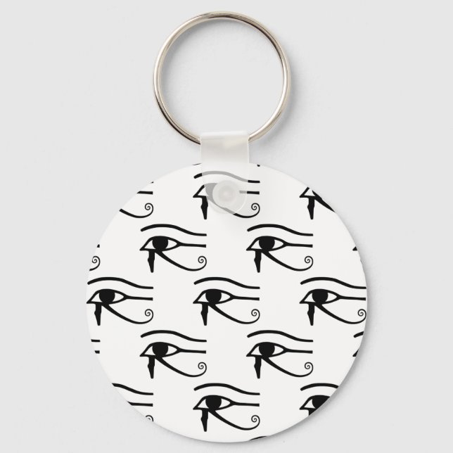 They Eye Of Horus Pattern Keychain (Front)