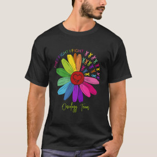 They Fight I Fight Oncology Team Oncology Nurse T-Shirt