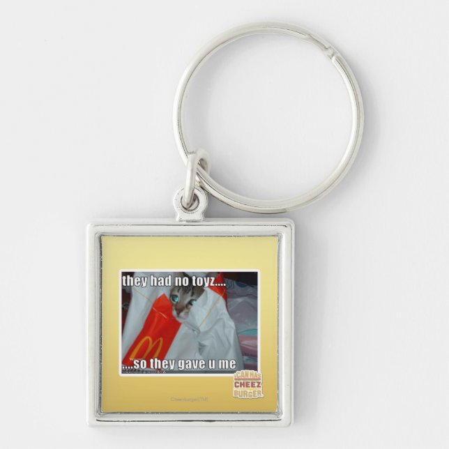 they had no toyz keychain (Front)