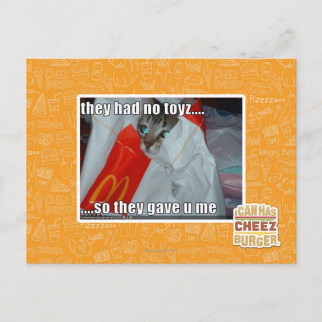 they had no toyz postcard (Front)