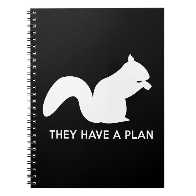 They Have a Plan Notebook (Front)