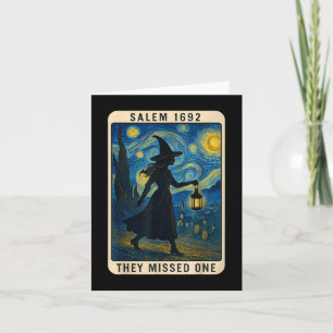 They Missed One Tarot Van Gogh Salem 1692 Hallowee Card