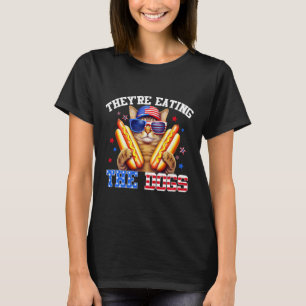 They’re Eating The Dogs And Cats Kamala Trump Deba T-Shirt