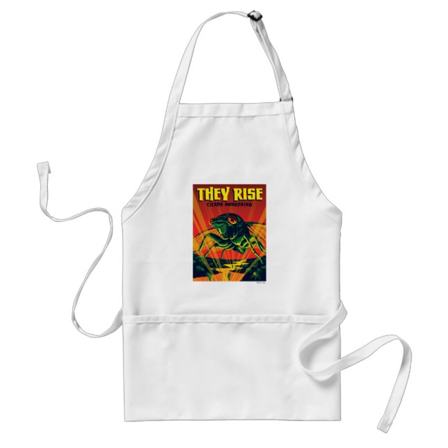 They Rise Cicada Awakening Standard Apron (Front)