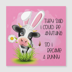 They said I could be anything so I became 4 bunny