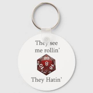 They See me rollin gear Keychain