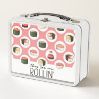 They See Me Rollin' Kawaii Fun Sushi Rolls & Dots