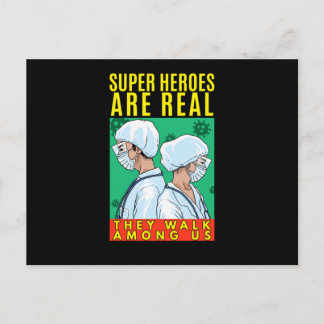 They walk among us postcard