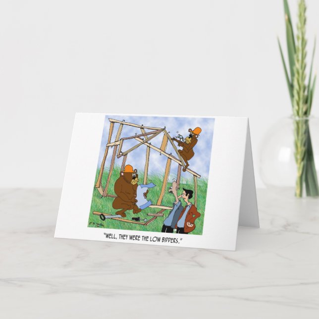 They Were Low Bidders Card (Front)