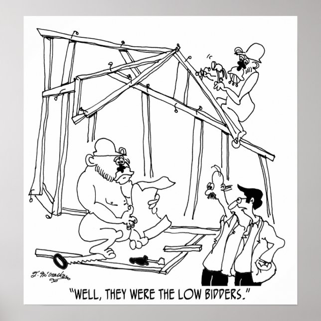 They Were Low Bidders Poster (Front)