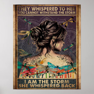 They whispered to her -  Home Decor Wall Ar
