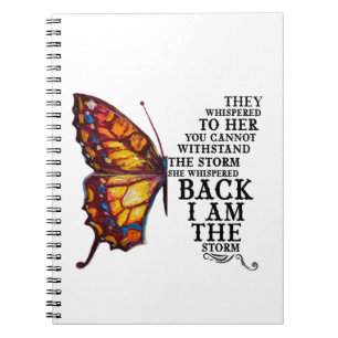 They Whispered To Her You Cannot Withstand Notebook