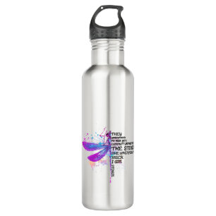 They Whispered To Her You Cannot Withstand Storm 710 Ml Water Bottle