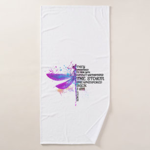 They Whispered To Her You Cannot Withstand Storm Bath Towel