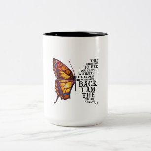 They Whispered To Her You Cannot Withstand Two-Tone Coffee Mug