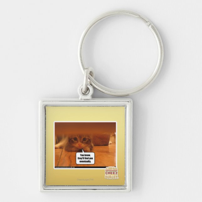 They'll find you keychain (Front)