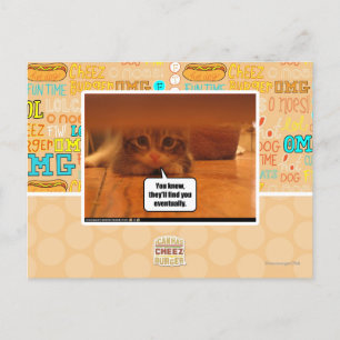 They'll find you postcard