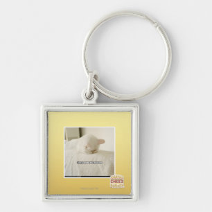 they'll never find meh here keychain