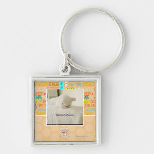 they'll never find meh here keychain