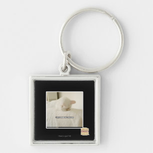 they'll never find meh here keychain
