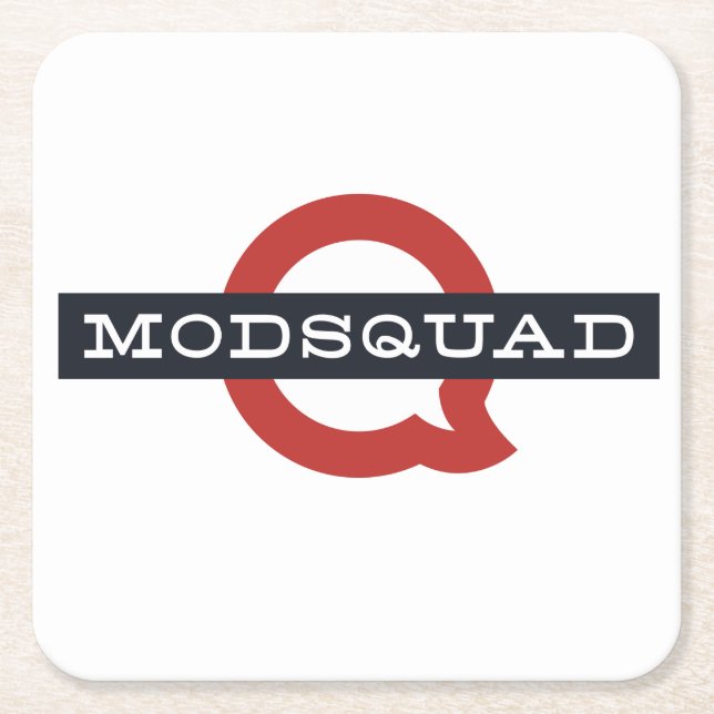 They're coasters! square paper coaster (Front)