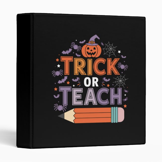 They're Eating Dogs And Cats And Pets Halloween Binder (Front/Spine)