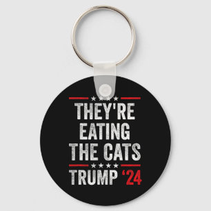 They're Eating The Cats Keychain