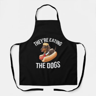 They're Eating The Dogs Donald Trump Debate 2024 Apron