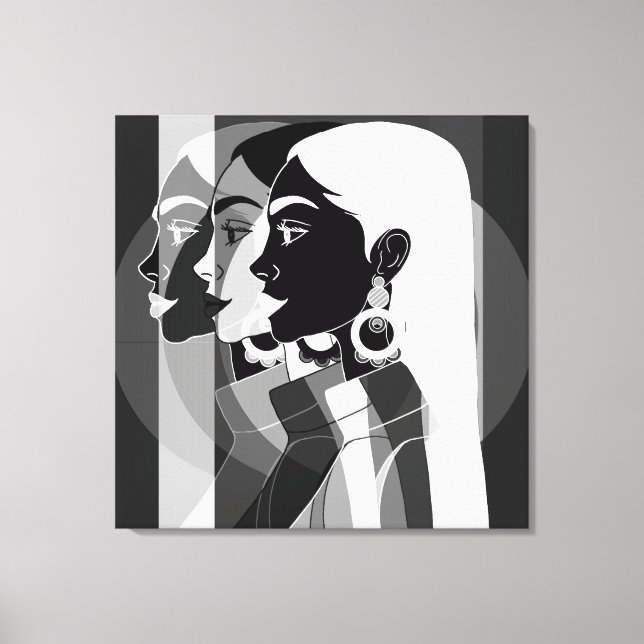 They're in one canvas print (Front)